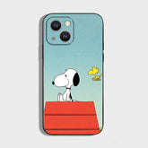 Cartoon Snoopy Soft Silicone Phone Case